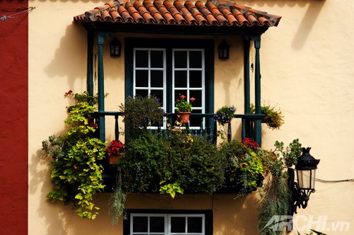 Ban công mang lại vượng khí 